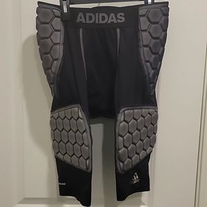 Mens medium Climacool Adidas padded compression shorts black